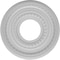 Ekena Millwork Cole Thermoformed PVC Ceiling Medallion (Fits Canopies up to 4 1/4"), 10"OD x 3 1/2"ID x 3/4"P CMP10CO - alternate 4